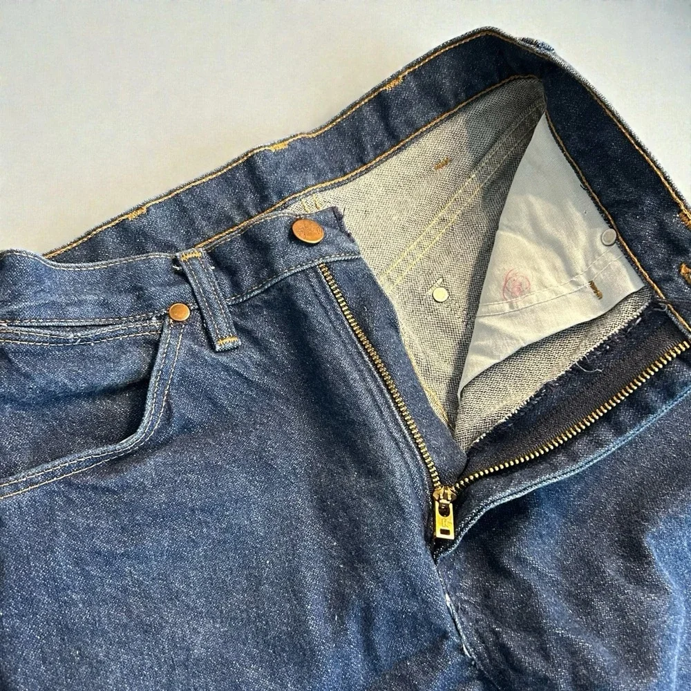 Wrangler 13MWZG Womens 26x34 Vintage Made USA High Rise Cowboy Western Jeans - Picture 3 of 8